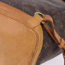 LOUIS VUITTON Monogram Montsouris GM Backpack M51135 LV Auth 196971-19