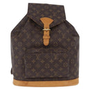 LOUIS VUITTON Monogram Montsouris GM Backpack M51135 LV Auth 196971-13