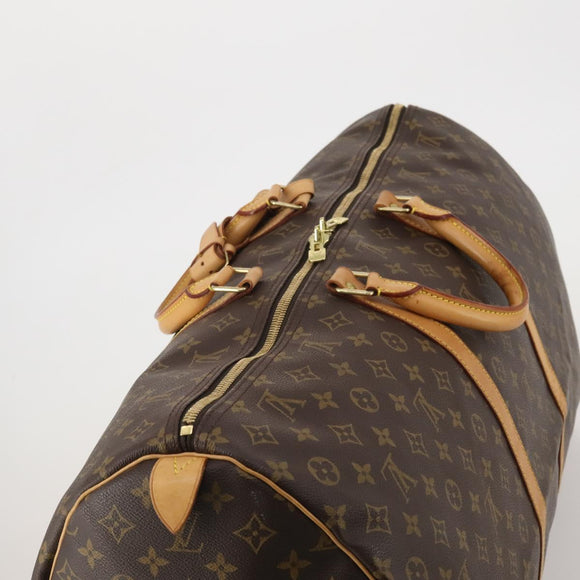 LOUIS VUITTON Monogram Keepall 60 Boston Bag M41422 LV Auth 196972