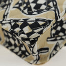 CHANEL Mini Matelasse Chain Shoulder Pouch Satin Beige Silver CC Auth 196975M-13