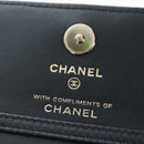 CHANEL Mini Matelasse Chain Shoulder Pouch Satin Beige Silver CC Auth 196975M-17