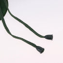 BALENCIAGA Chain Hand Bag Suede Green Auth 196979-19