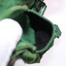 BALENCIAGA Chain Hand Bag Suede Green Auth 196979-26