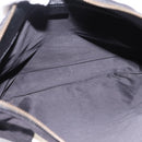 GUCCI Interlocking G Shoulder Bag Velor Black Gold 115568 Auth 196980V-16