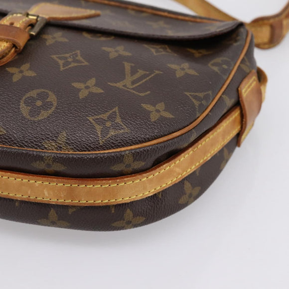 LOUIS VUITTON Monogram Jeune Fille MM Shoulder Bag M51226 LV Auth 196988