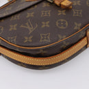 LOUIS VUITTON Monogram Jeune Fille MM Shoulder Bag M51226 LV Auth 196988-15