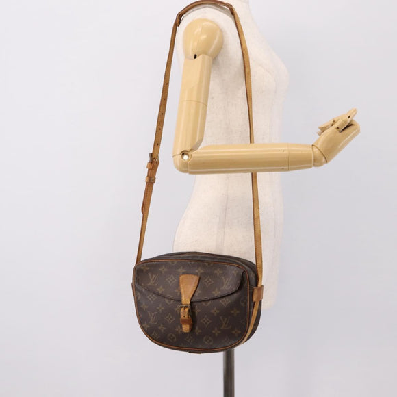 LOUIS VUITTON Monogram Jeune Fille MM Shoulder Bag M51226 LV Auth 196988