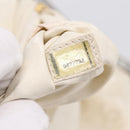 CHANEL Tote Bag Canvas Gray Gold CC Auth 196989V-11
