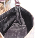 GUCCI GG Canvas GG Crystal Bag Coated Canvas Beige Gold 181483 Auth 196990-18