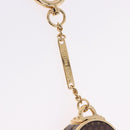 LOUIS VUITTON Monogram Porte Cles Boite Chapeau metal Gold M63089 Auth 196993M-4