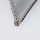 LOUIS VUITTON Monogram satellite Porte Cles Charm Silver MP2217 LV Auth 196994A-16