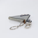LOUIS VUITTON Monogram satellite Porte Cles Charm Silver MP2217 LV Auth 196994A-5