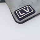 LOUIS VUITTON Monogram satellite Porte Cles Charm Silver MP2217 LV Auth 196994A-14