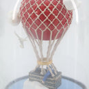 LOUIS VUITTON Balloon Snow Globe Glass Red LV Auth 196995-10