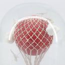 LOUIS VUITTON Balloon Snow Globe Glass Red LV Auth 196995-11