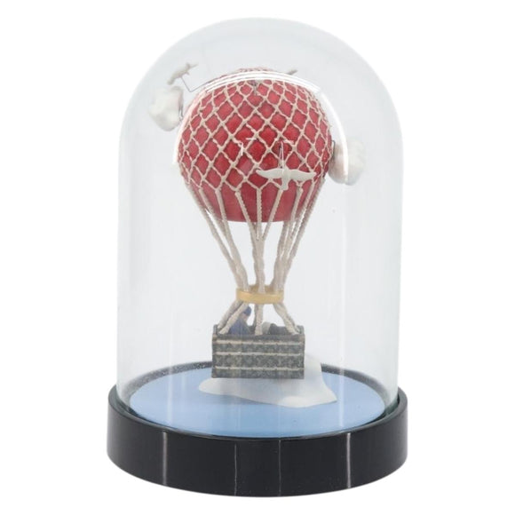 LOUIS VUITTON Balloon Snow Globe Glass Red LV Auth 196995