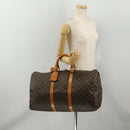 LOUIS VUITTON Monogram Keepall 50 Boston Bag M41426 LV Auth 197000-23