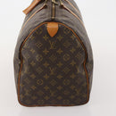 LOUIS VUITTON Monogram Keepall 50 Boston Bag M41426 LV Auth 197000-3