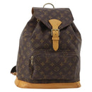 LOUIS VUITTON Monogram Montsouris GM Backpack M51135 LV Auth 197003A-1