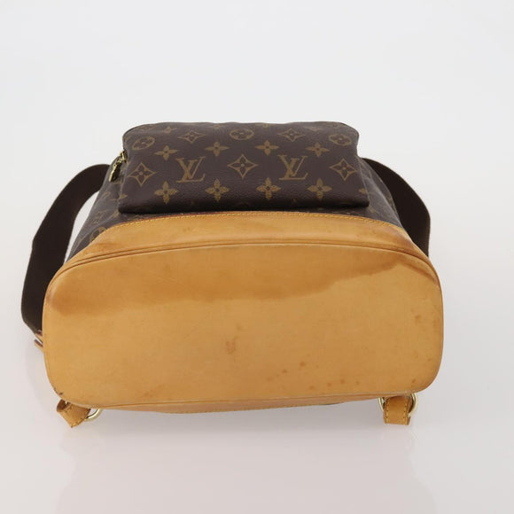 LOUIS VUITTON Monogram Montsouris GM Backpack M51135 LV Auth 197003A