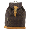LOUIS VUITTON Monogram Montsouris GM Backpack M51135 LV Auth 197003A-13