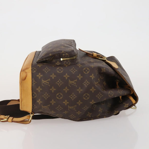 LOUIS VUITTON Monogram Montsouris GM Backpack M51135 LV Auth 197003A
