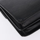 LOUIS VUITTON Epi Biface Clutch Bag Black M52322 LV Auth 197004-16