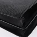 LOUIS VUITTON Epi Biface Clutch Bag Black M52322 LV Auth 197004-9