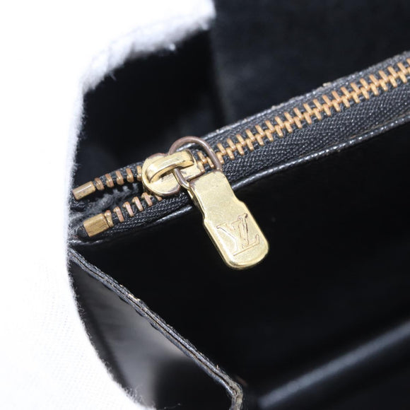 LOUIS VUITTON Epi Biface Clutch Bag Black M52322 LV Auth 197004