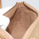 LOUIS VUITTON Monogram Vernis Minna Street Bag Noisette M91508 LV Auth 197006-21