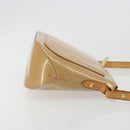 LOUIS VUITTON Monogram Vernis Minna Street Bag Noisette M91508 LV Auth 197006-3