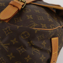 LOUIS VUITTON Monogram Saumur 43 Shoulder Bag M42252 LV Auth 197008-12