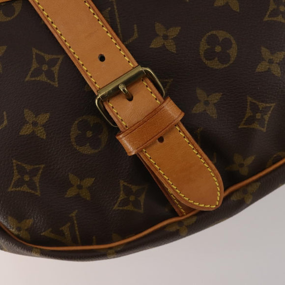 LOUIS VUITTON Monogram Saumur 43 Shoulder Bag M42252 LV Auth 197008
