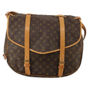 LOUIS VUITTON Monogram Saumur 43 Shoulder Bag M42252 LV Auth 197008-2