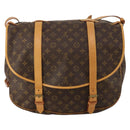 LOUIS VUITTON Monogram Saumur 43 Shoulder Bag M42252 LV Auth 197008-3