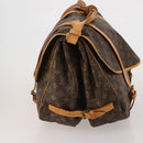 LOUIS VUITTON Monogram Saumur 43 Shoulder Bag M42252 LV Auth 197008-5