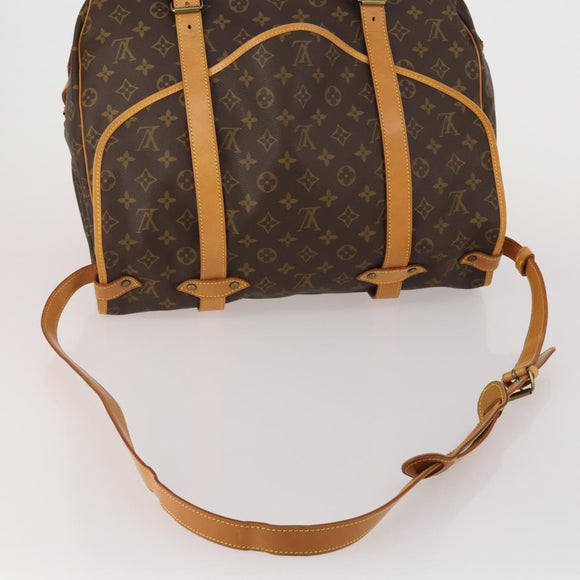 LOUIS VUITTON Monogram Saumur 43 Shoulder Bag M42252 LV Auth 197008