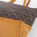 LOUIS VUITTON Monogram Cabas Mezzo Tote Bag M51151 LV Auth 197009-9