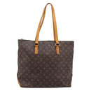 LOUIS VUITTON Monogram Cabas Mezzo Tote Bag M51151 LV Auth 197009-13