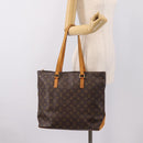 LOUIS VUITTON Monogram Cabas Mezzo Tote Bag M51151 LV Auth 197009-22