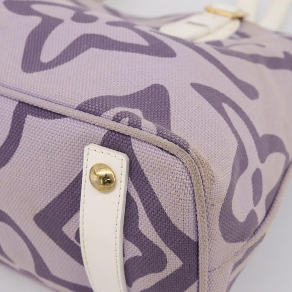 LOUIS VUITTON Cruise Line Tai Sienne PM Canvas Purple Lila M95680 Auth 197012