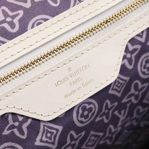 LOUIS VUITTON Cruise Line Tai Sienne PM Canvas Purple Lila M95680 Auth 197012