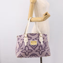 LOUIS VUITTON Cruise Line Tai Sienne PM Canvas Purple Lila M95680 Auth 197012-22