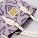 LOUIS VUITTON Cruise Line Tai Sienne PM Canvas Purple Lila M95680 Auth 197012-6
