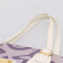 LOUIS VUITTON Cruise Line Tai Sienne PM Canvas Purple Lila M95680 Auth 197012-8