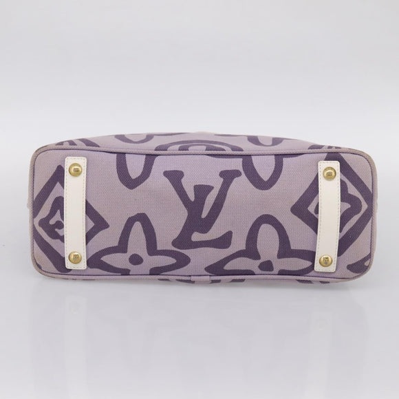 LOUIS VUITTON Cruise Line Tai Sienne PM Canvas Purple Lila M95680 Auth 197012
