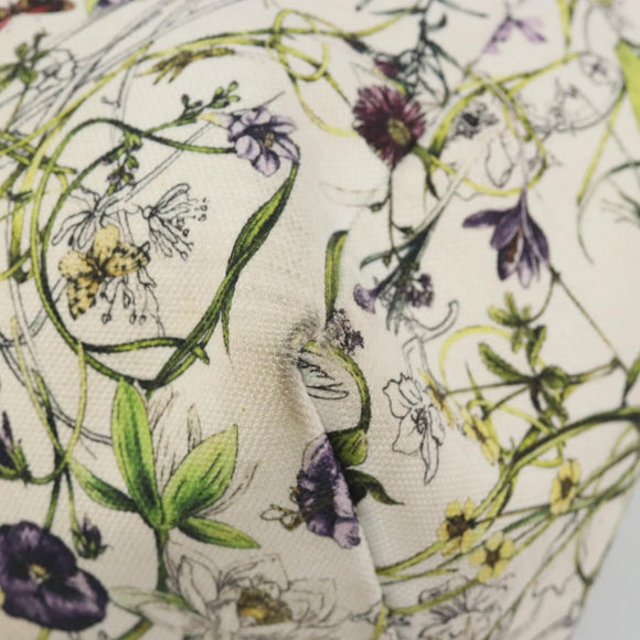 GUCCI Flora Tote Bag Canvas Multicolor 282439 Auth 197013A