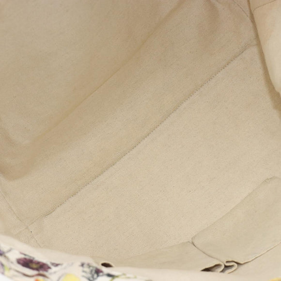 GUCCI Flora Tote Bag Canvas Multicolor 282439 Auth 197013A