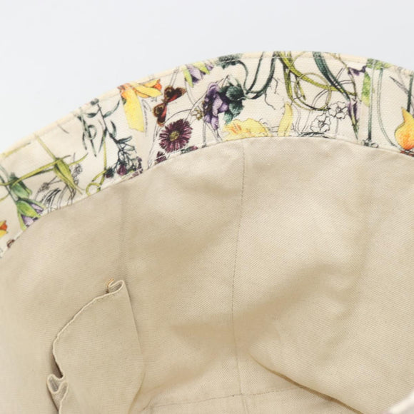 GUCCI Flora Tote Bag Canvas Multicolor 282439 Auth 197013A