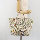 GUCCI Flora Tote Bag Canvas Multicolor 282439 Auth 197013A-22
